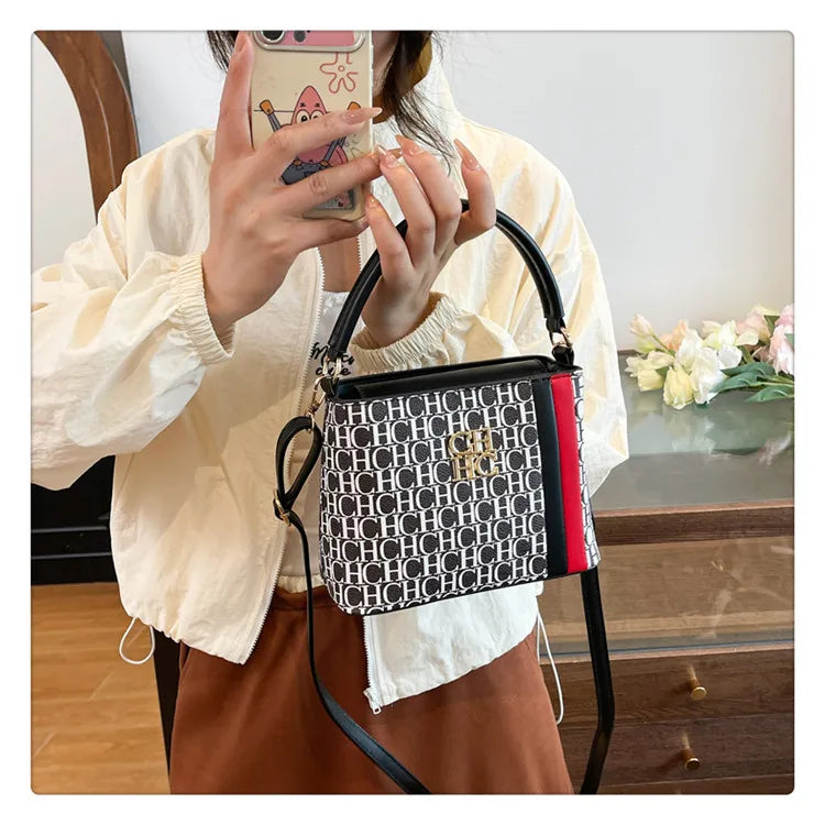 Handheld Bucket Bag For Women Shoulder