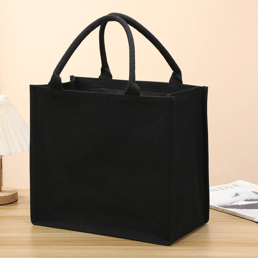Handbag - Thick and sturdy three-dimensional canvas bag