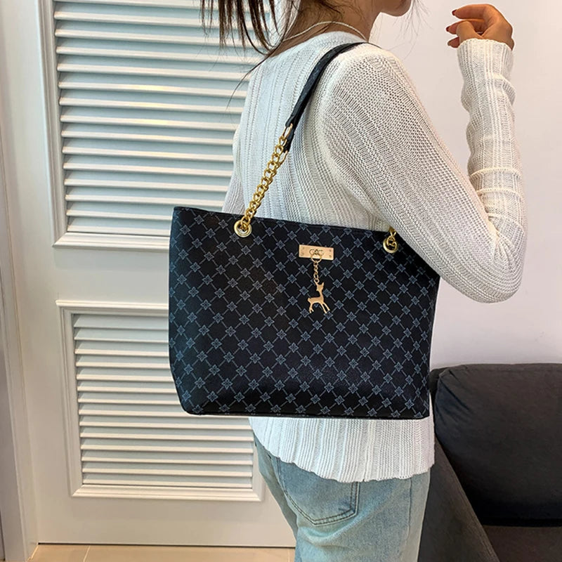 New Presbyopia Handbag Texture Soft Leather