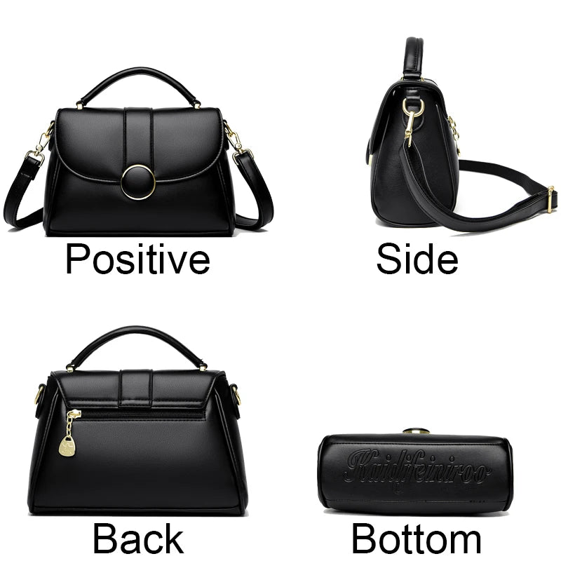 Fashion Solid Color  Women Crossbody Luxury