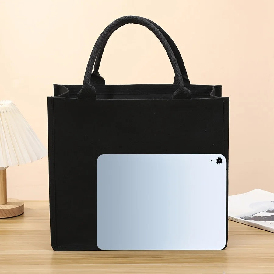 Handbag - Thick and sturdy three-dimensional canvas bag