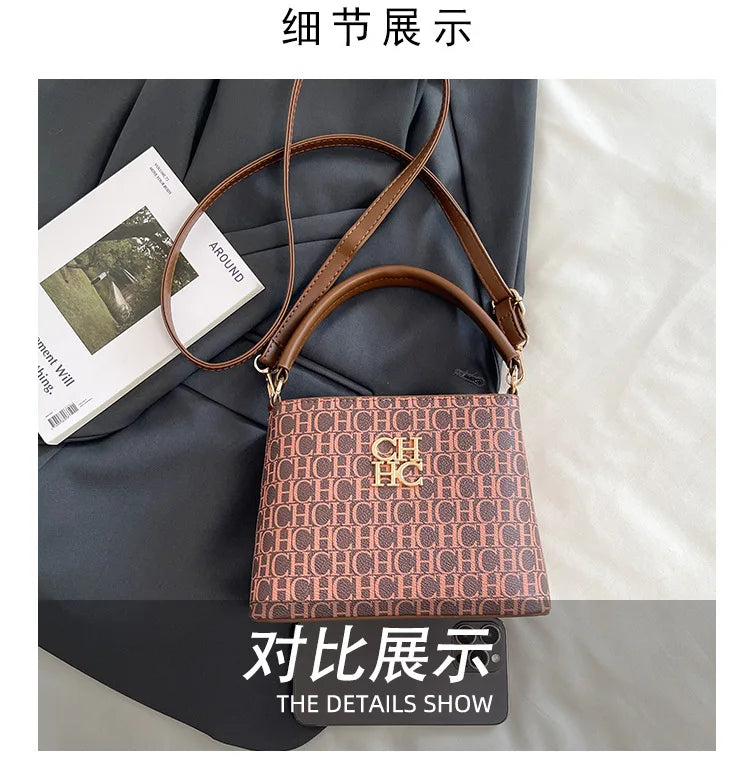 Handheld Bucket Bag For Women Shoulder