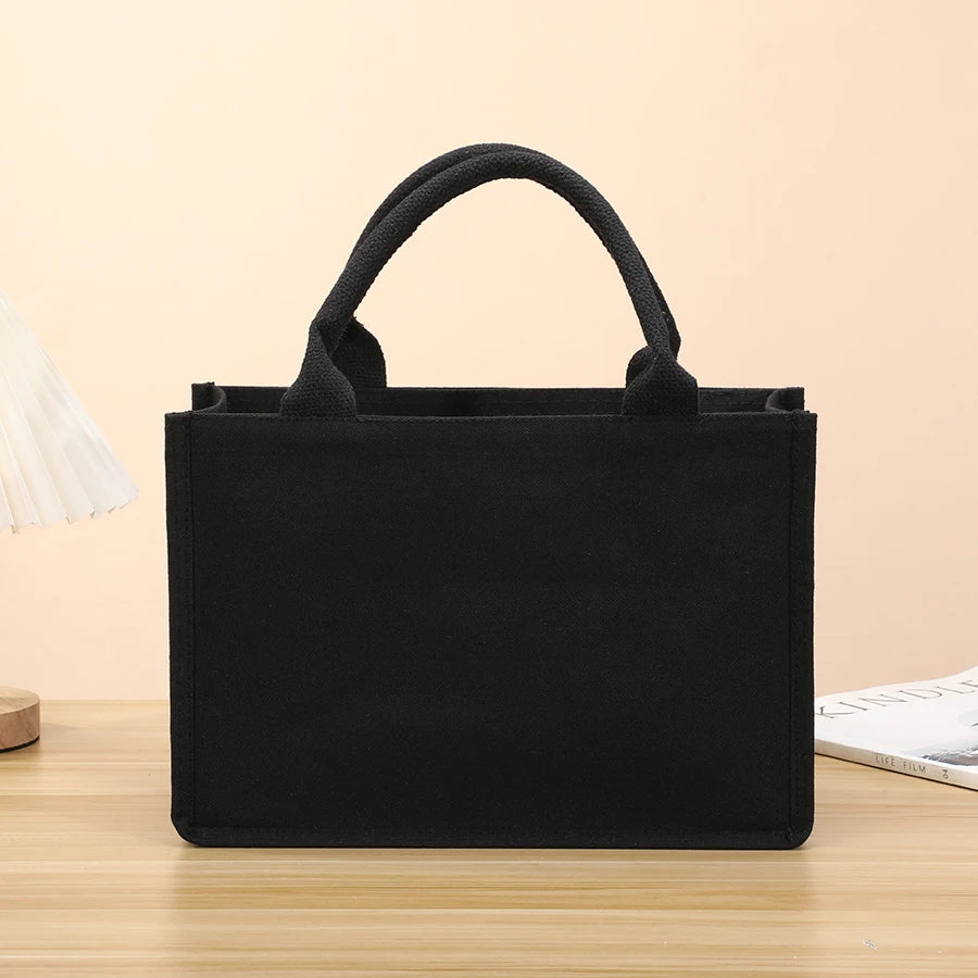 Handbag - Thick and sturdy three-dimensional canvas bag