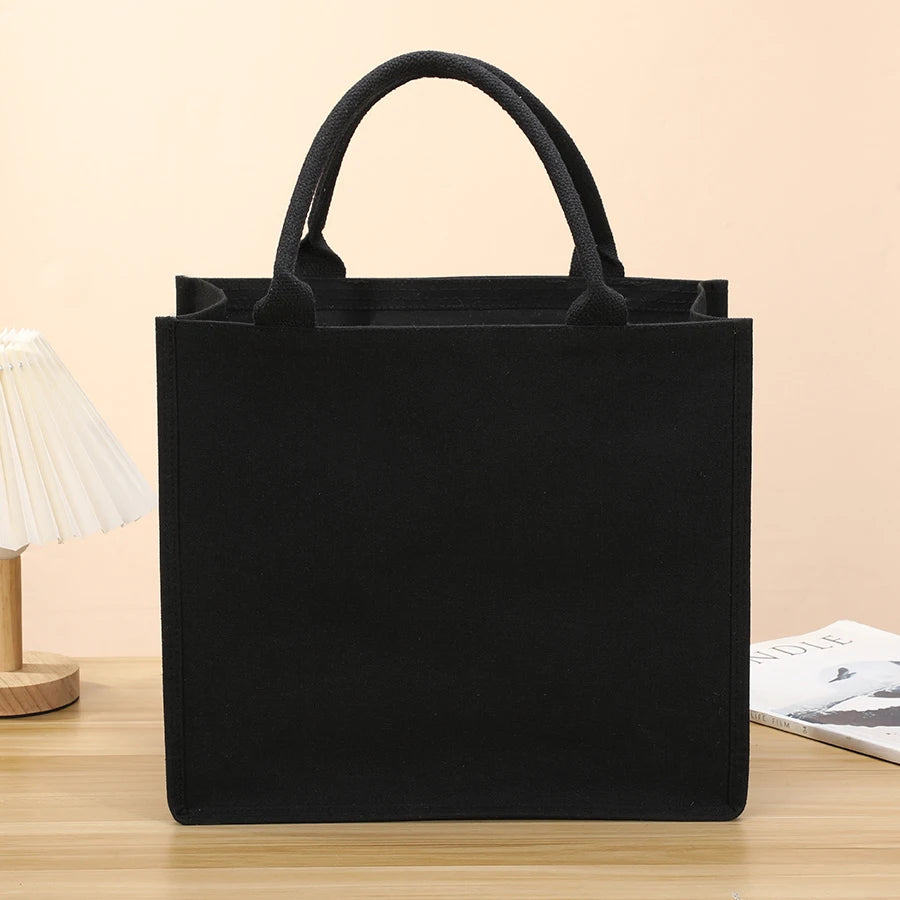 Handbag - Thick and sturdy three-dimensional canvas bag