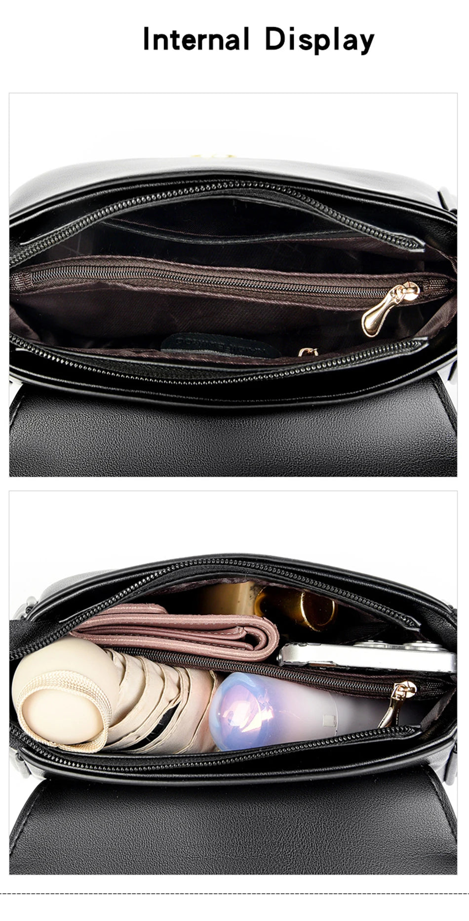 Fashion Solid Color  Women Crossbody Luxury
