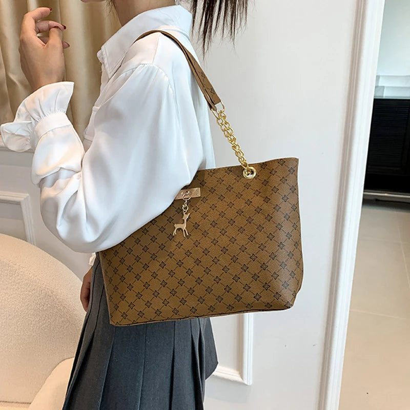 New Presbyopia Handbag Texture Soft Leather