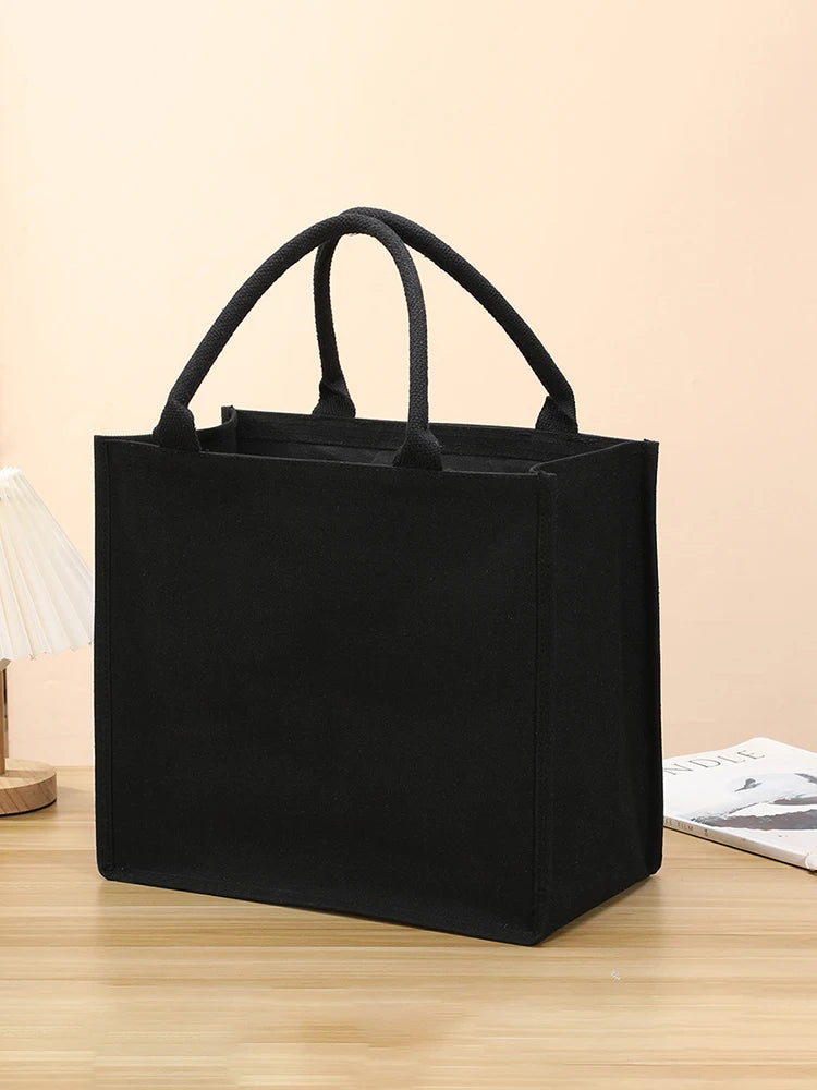 Handbag - Thick and sturdy three-dimensional canvas bag