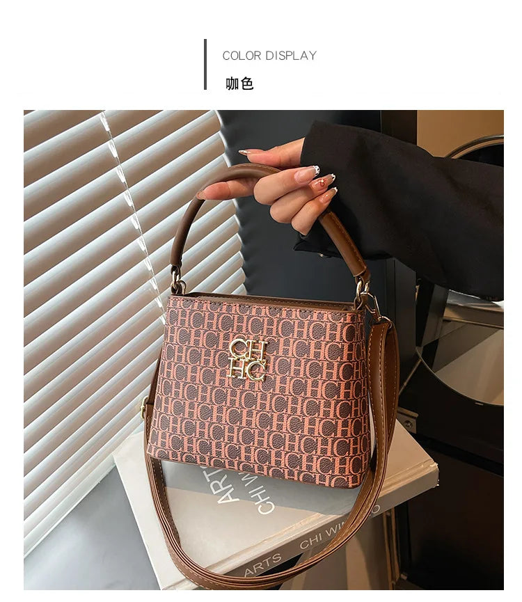 Handheld Bucket Bag For Women Shoulder