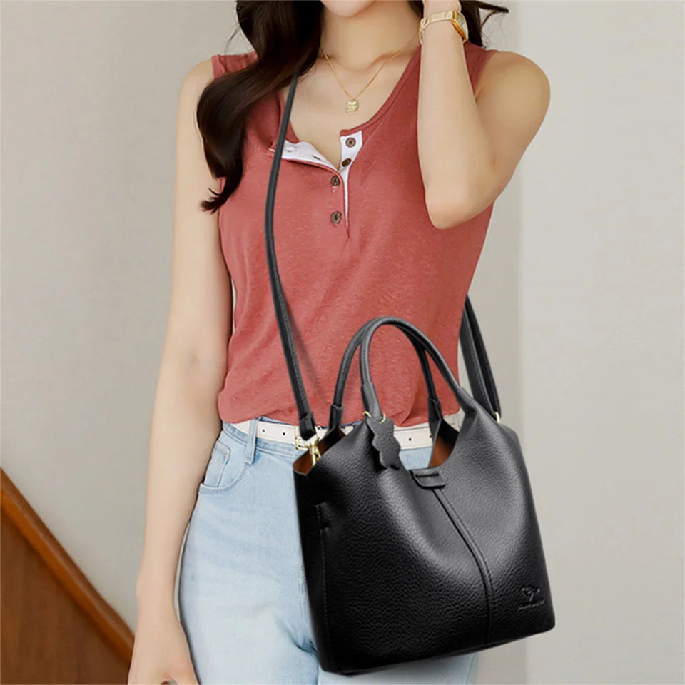 Soft Leather Handbags for Women