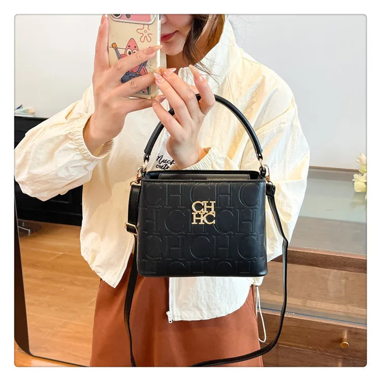 Handheld Bucket Bag For Women Shoulder