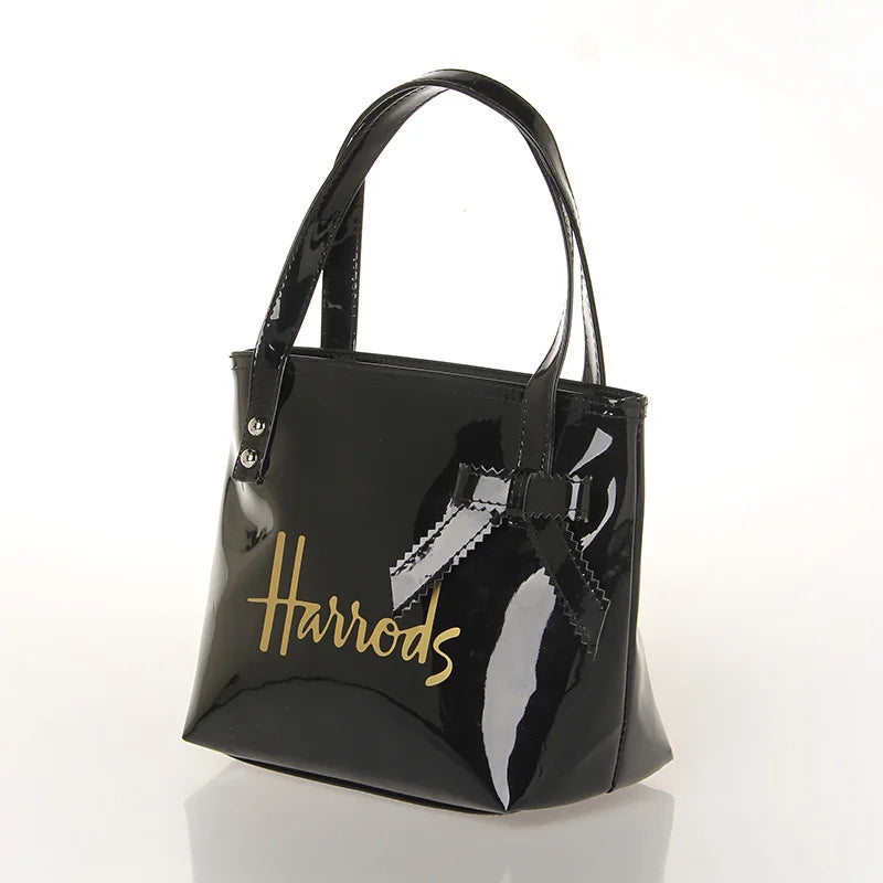 Harrods Black Handbag Environment protection