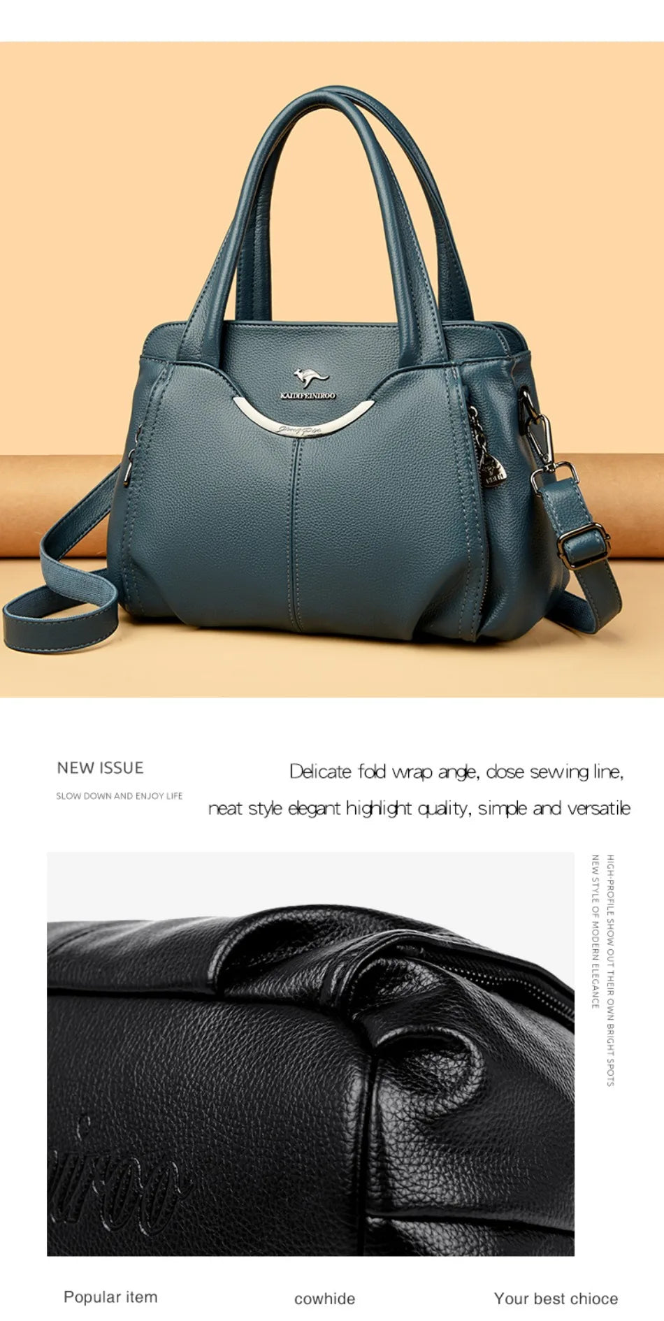 Genuine Luxury Handbags Women Bags designer