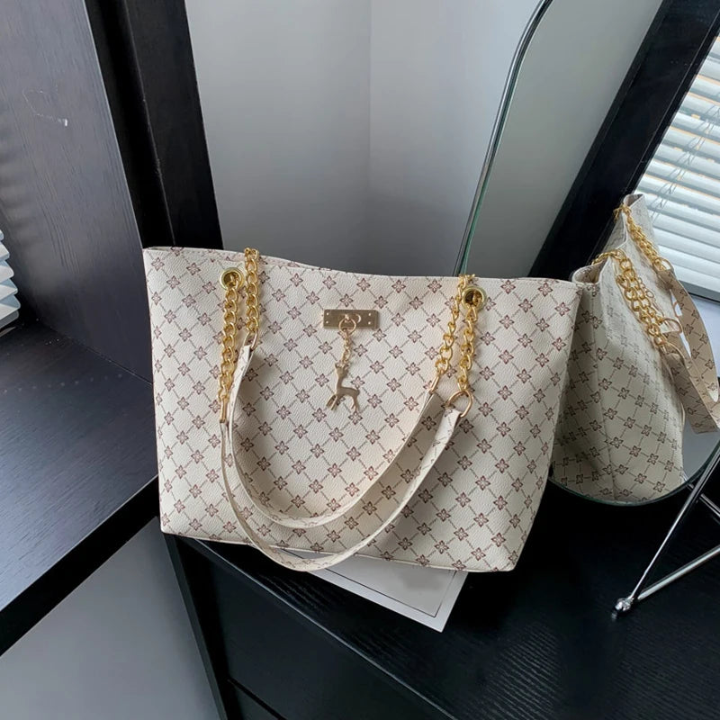 New Presbyopia Handbag Texture Soft Leather