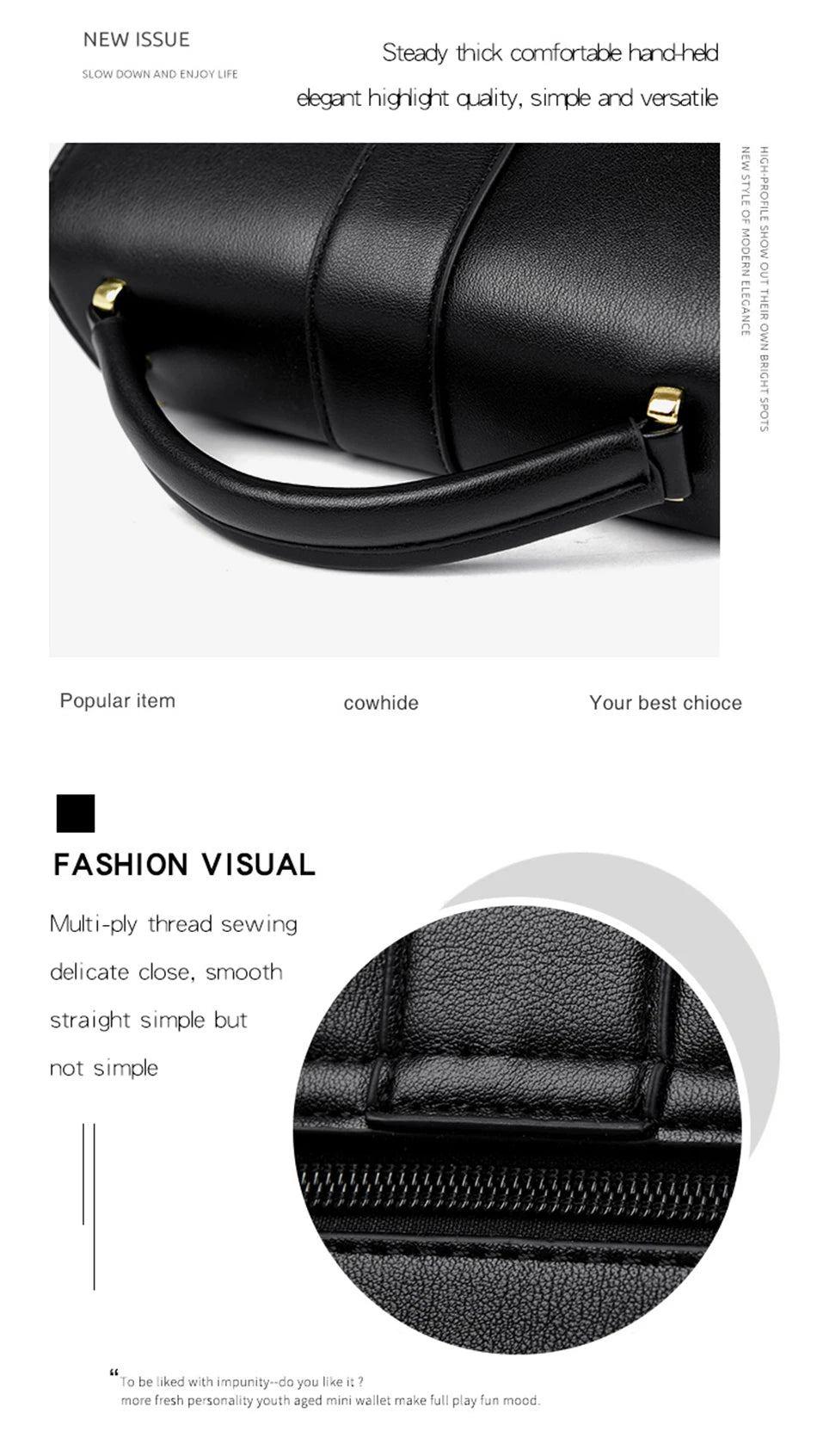 Fashion Solid Color  Women Crossbody Luxury