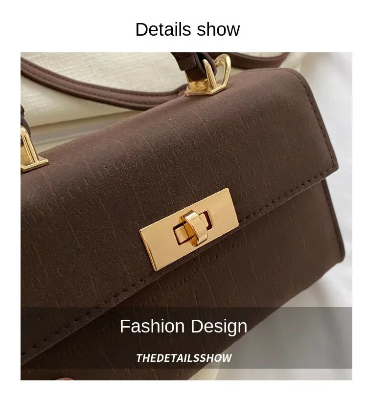 Fashion Shoulder Bag Plaid PU