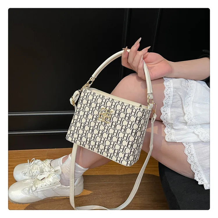Handheld Bucket Bag For Women Shoulder