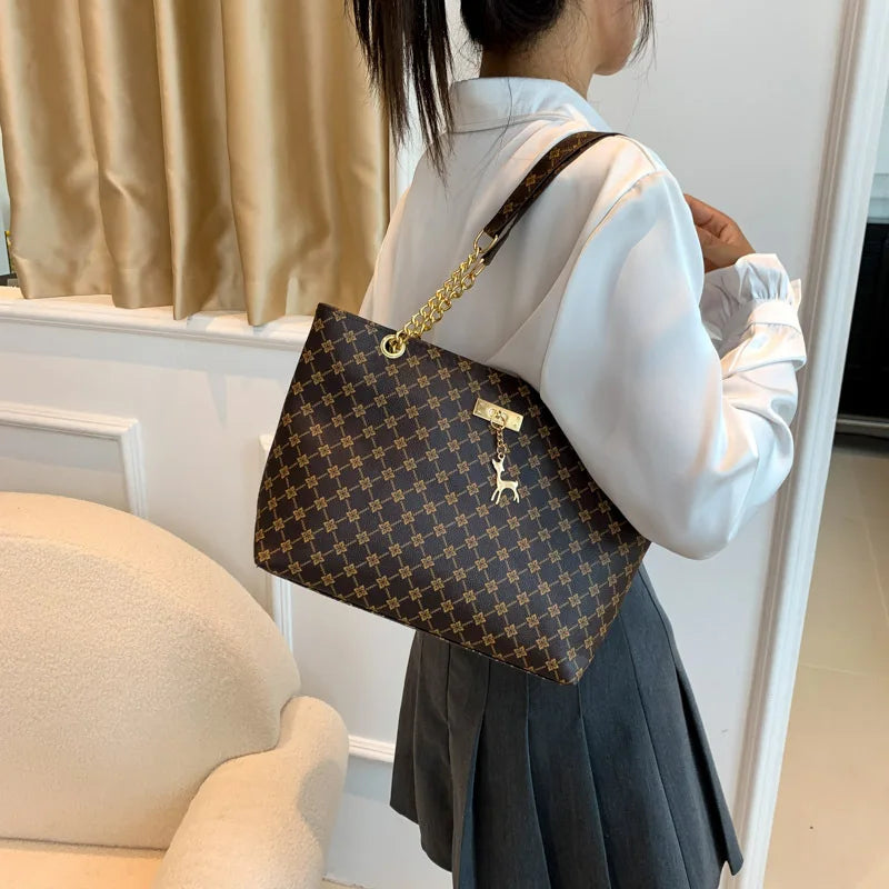 New Presbyopia Handbag Texture Soft Leather