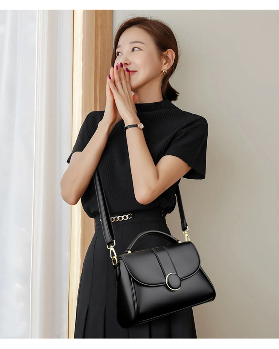 Fashion Solid Color  Women Crossbody Luxury