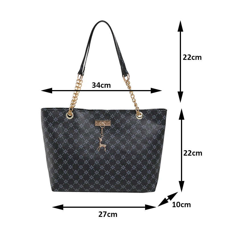 New Presbyopia Handbag Texture Soft Leather