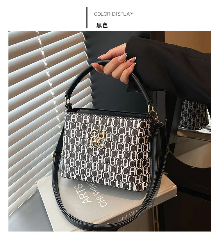 Handheld Bucket Bag For Women Shoulder