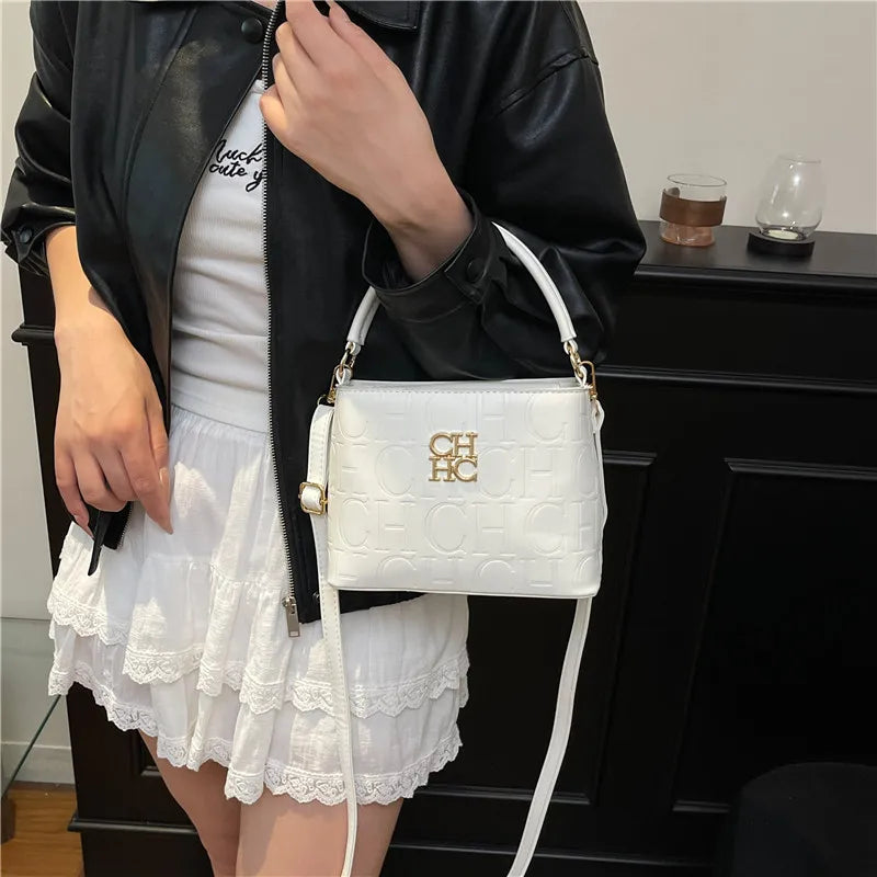 Handheld Bucket Bag For Women Shoulder