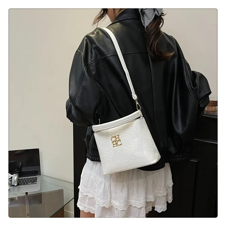 Handheld Bucket Bag For Women Shoulder
