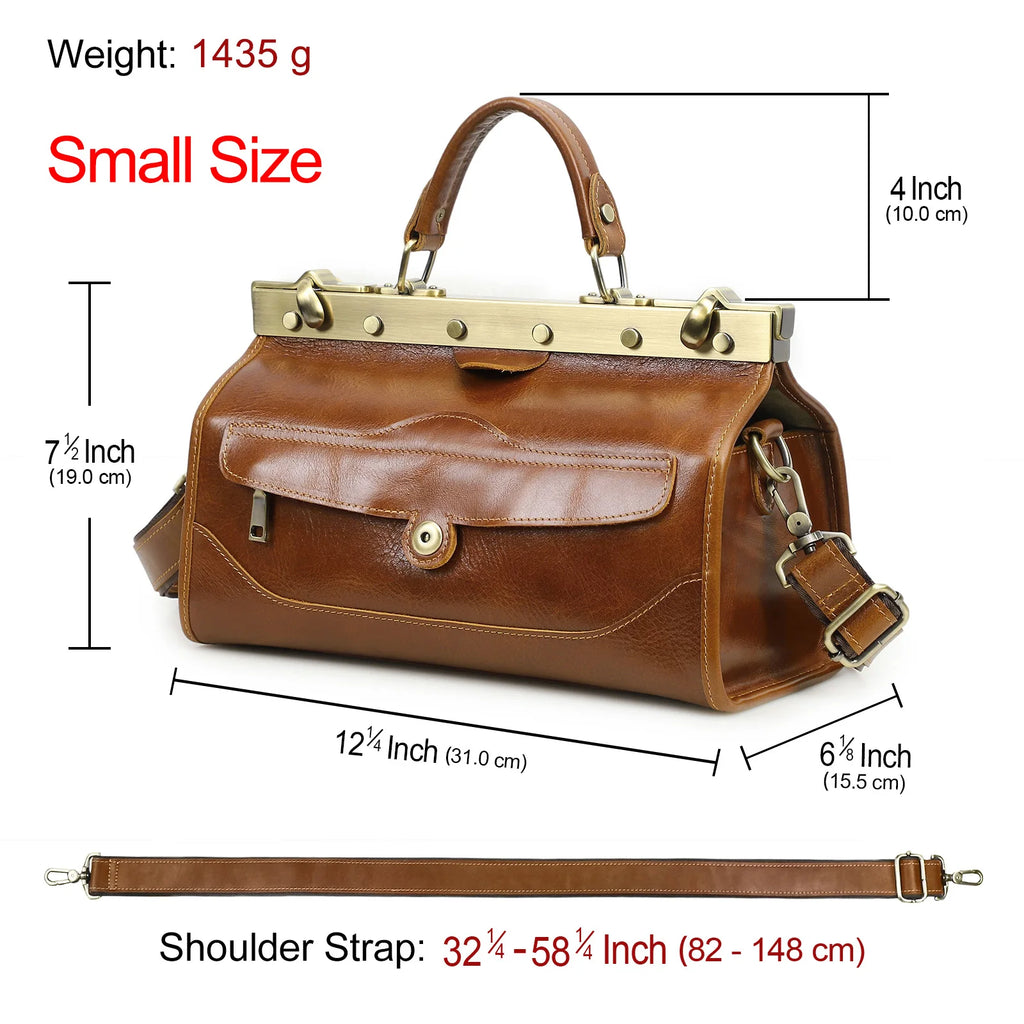 CONTACT'S Genuine Leather Top Handle Bags
