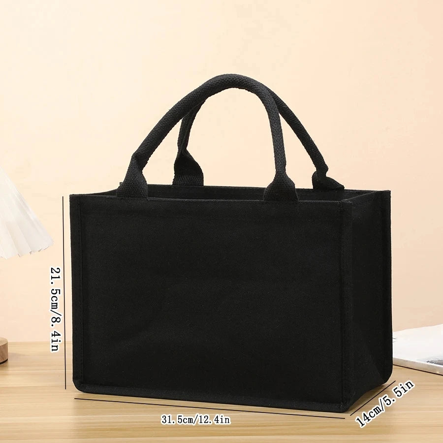 Handbag - Thick and sturdy three-dimensional canvas bag