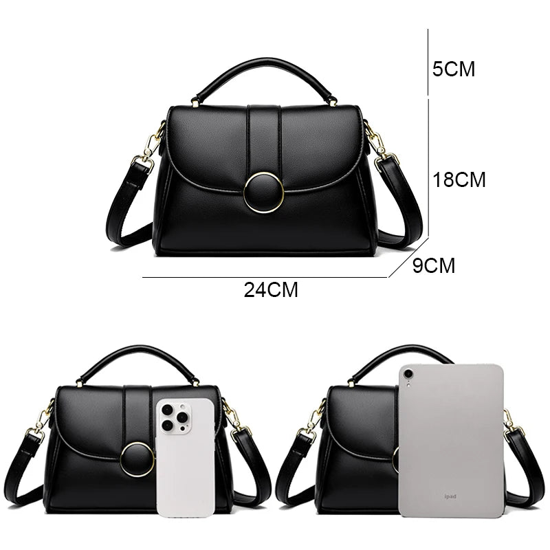 Fashion Solid Color  Women Crossbody Luxury