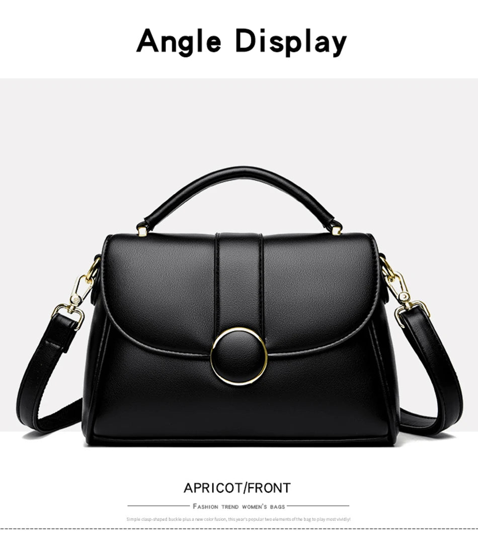 Fashion Solid Color  Women Crossbody Luxury