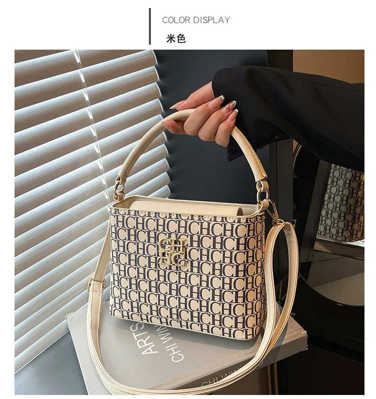 Handheld Bucket Bag For Women Shoulder