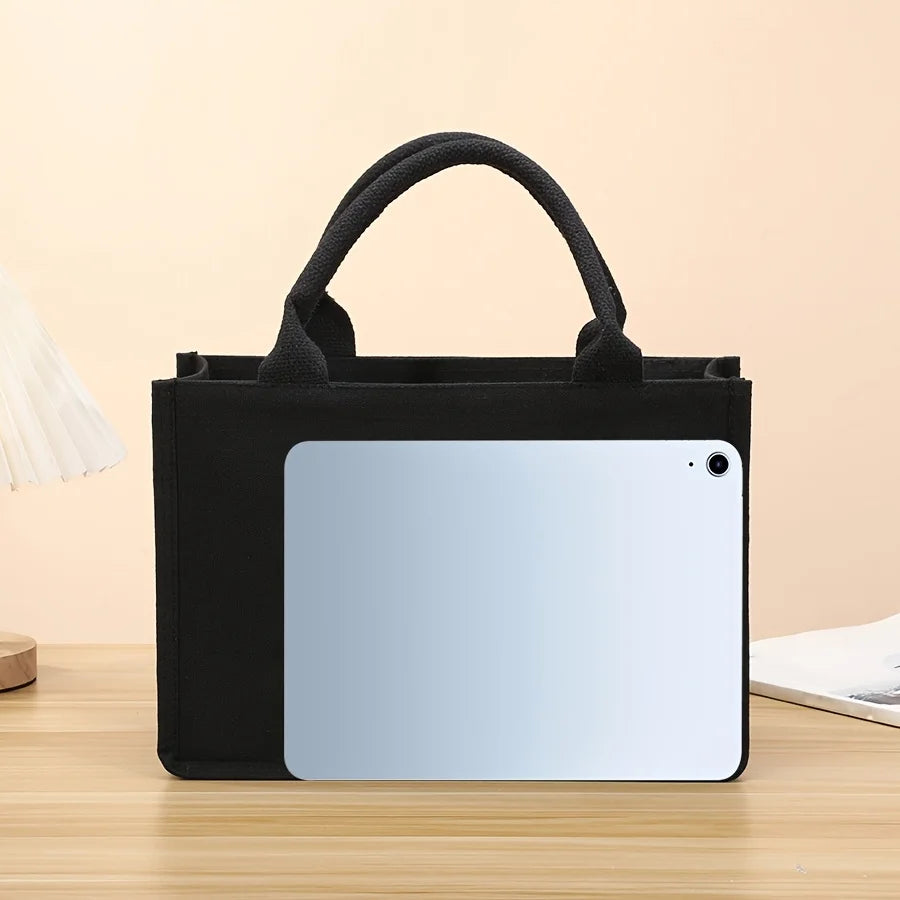 Handbag - Thick and sturdy three-dimensional canvas bag