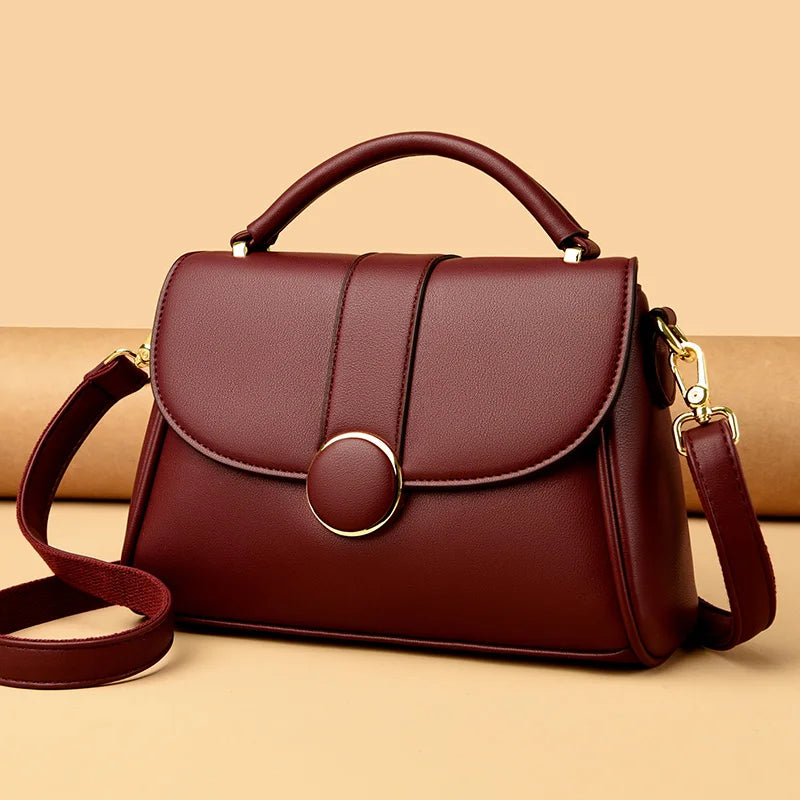 Fashion Solid Color  Women Crossbody Luxury