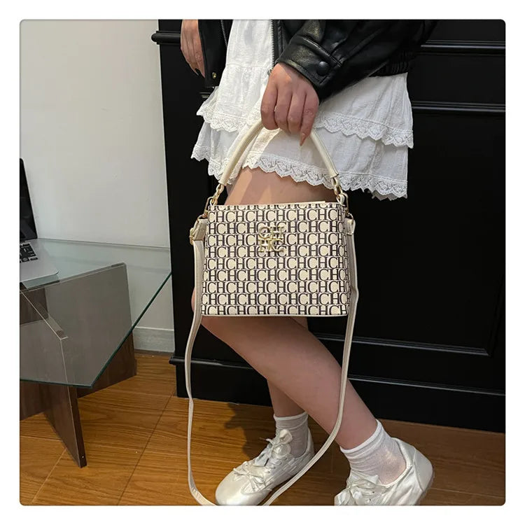 Handheld Bucket Bag For Women Shoulder