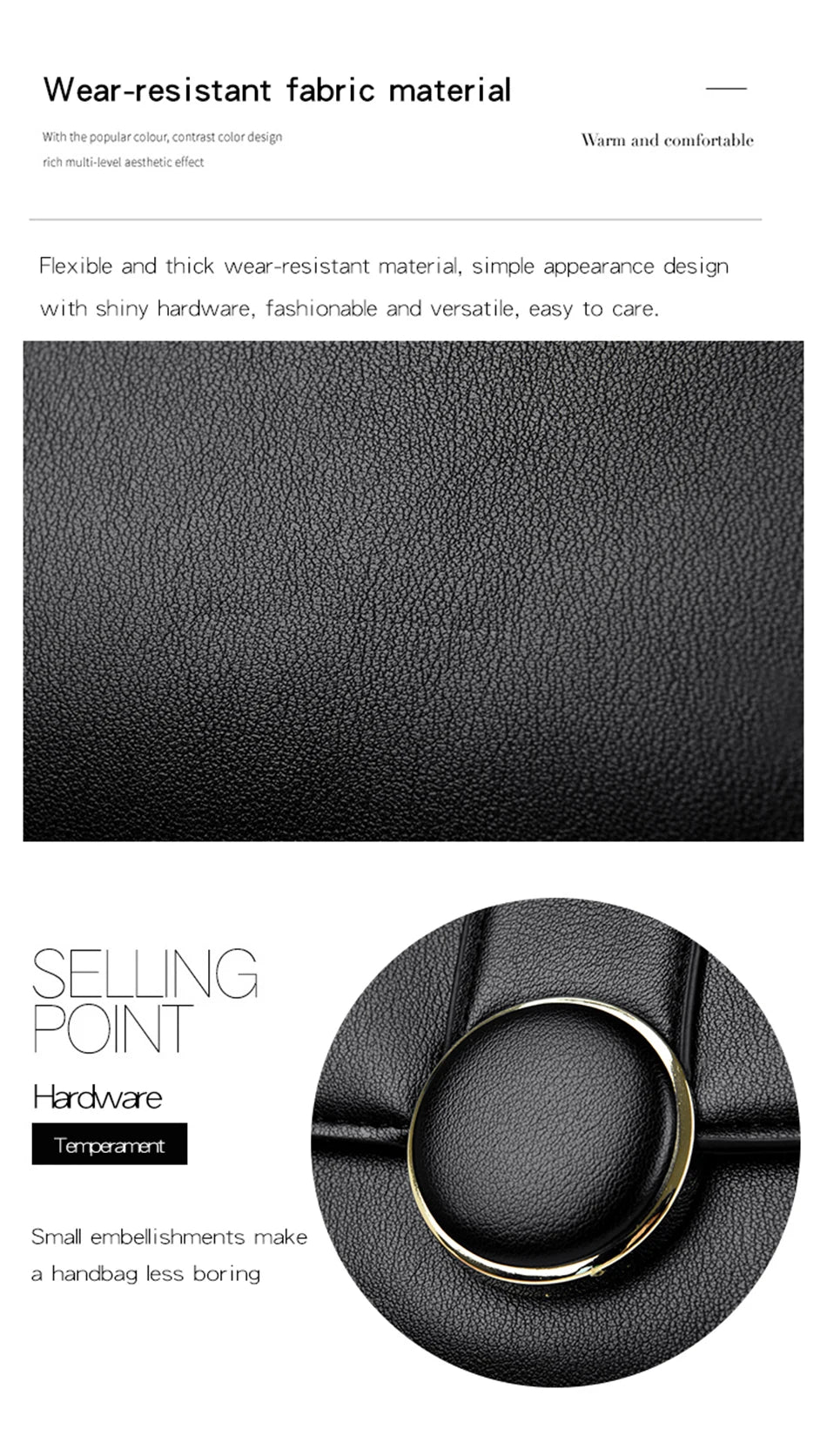 Fashion Solid Color  Women Crossbody Luxury