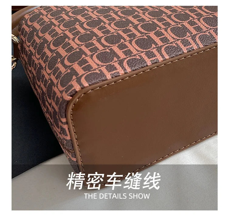 Handheld Bucket Bag For Women Shoulder