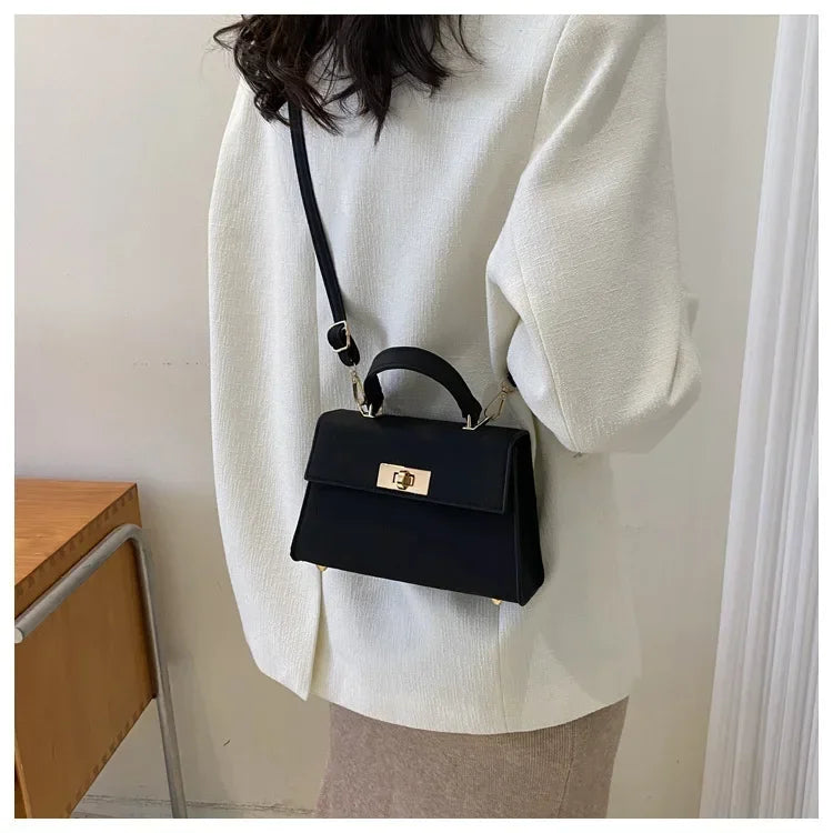 Fashion Shoulder Bag Plaid PU