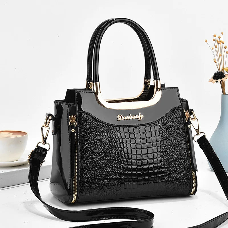 Women Bags Designer Luxury Patent Leather