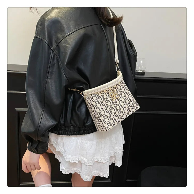Handheld Bucket Bag For Women Shoulder