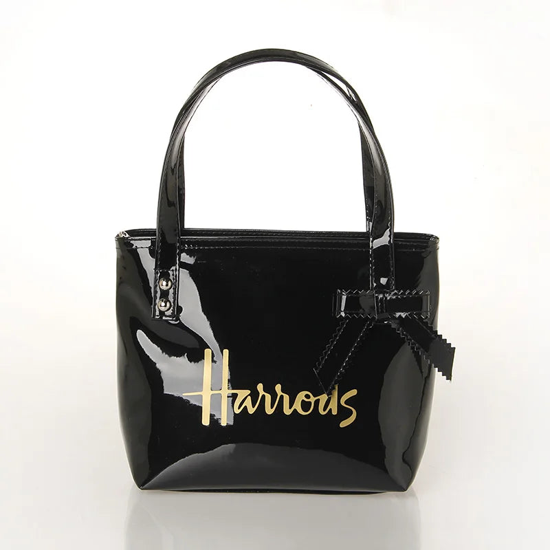 Harrods Black Handbag Environment protection
