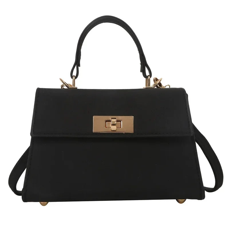 Fashion Shoulder Bag Plaid PU