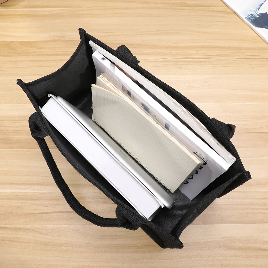 Handbag - Thick and sturdy three-dimensional canvas bag