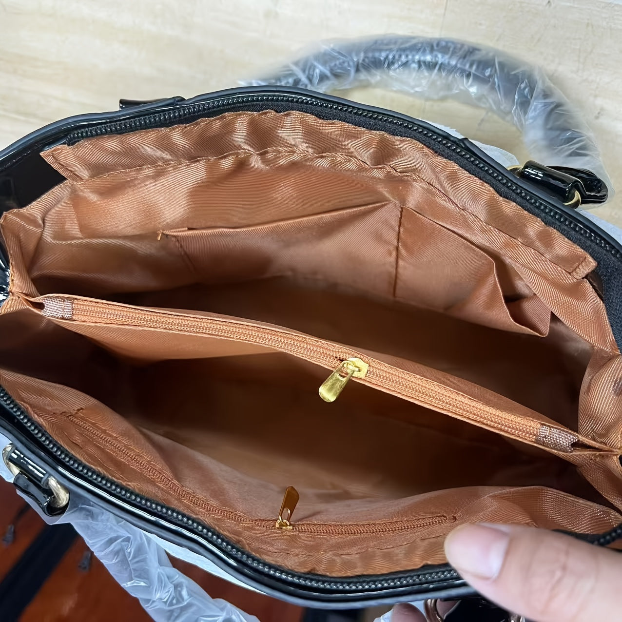 3pcs, Classic Large Capacity Mom Bag